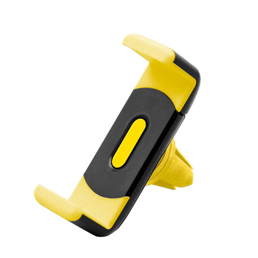 Universal Portable AIR frame AIR Vent Car Mount Holder (Black Yellow)